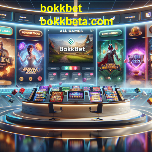 Explorando a Categoria 'Todos os Jogos' na Bokkbet